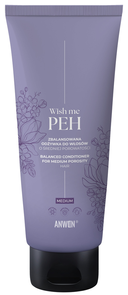Anwen Wish me PEH Zbalansowana Odżywka dla Włosów Średniej Porowatości 200ml