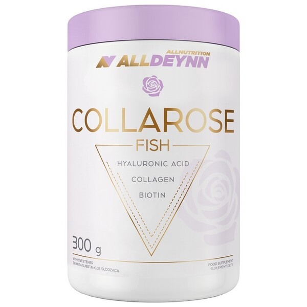 AllDeynn Collarose Fish Hydrolizat Kolagenu Rybiego o Smaku Mango i Marakuja 300g