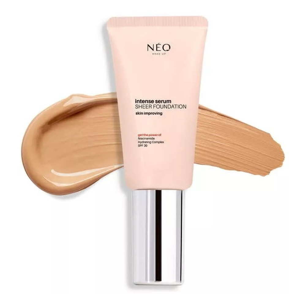 Neo Makeup Intense Serum Sheer SPF 30 Nawilżający Podkład Nr 04 Sand 30ml