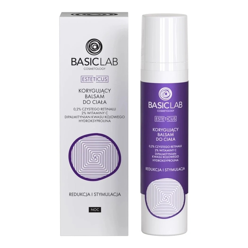 BasicLab Cosmetology Korygujący Balsam do Ciała z 0,2% Retinalem 100ml