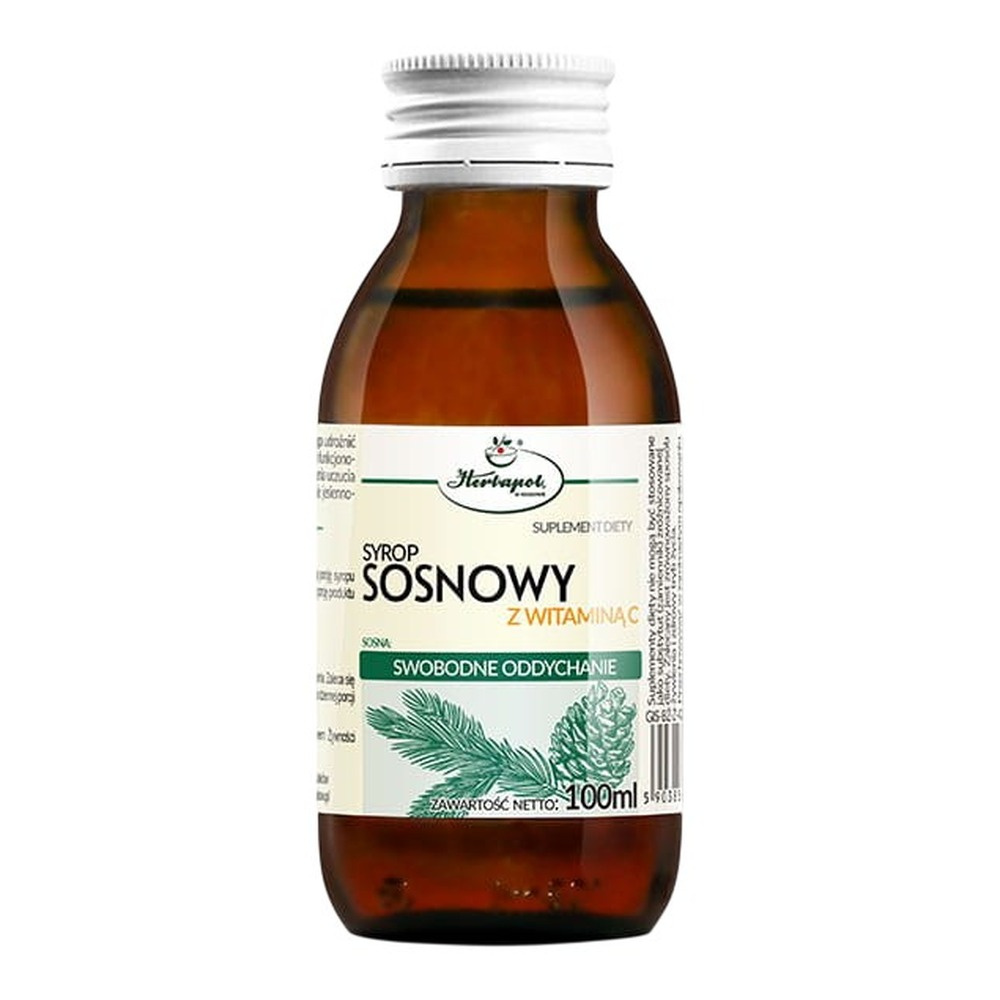 Herbapol Syrop Sosnowy Z Witaminą C na Odporność Organizmu 100ml