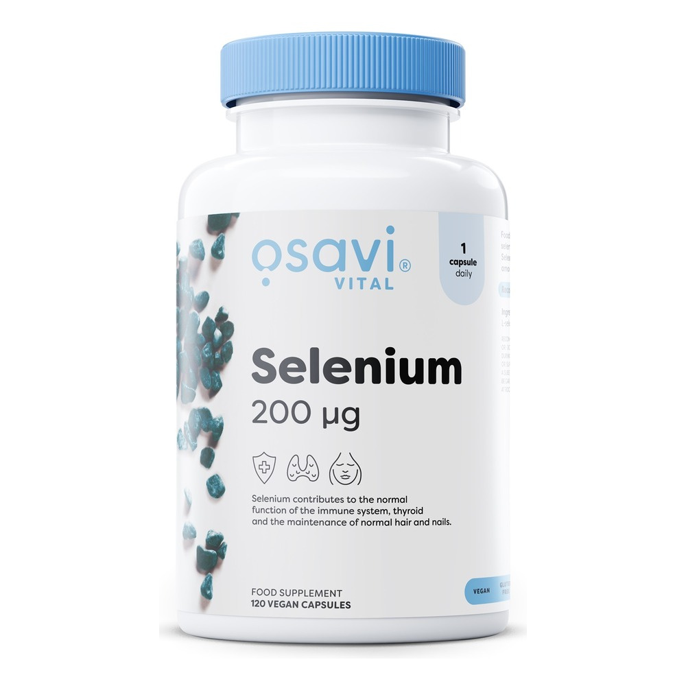 Osavi Selen 200 mcg 120 wegańskich kapsułek