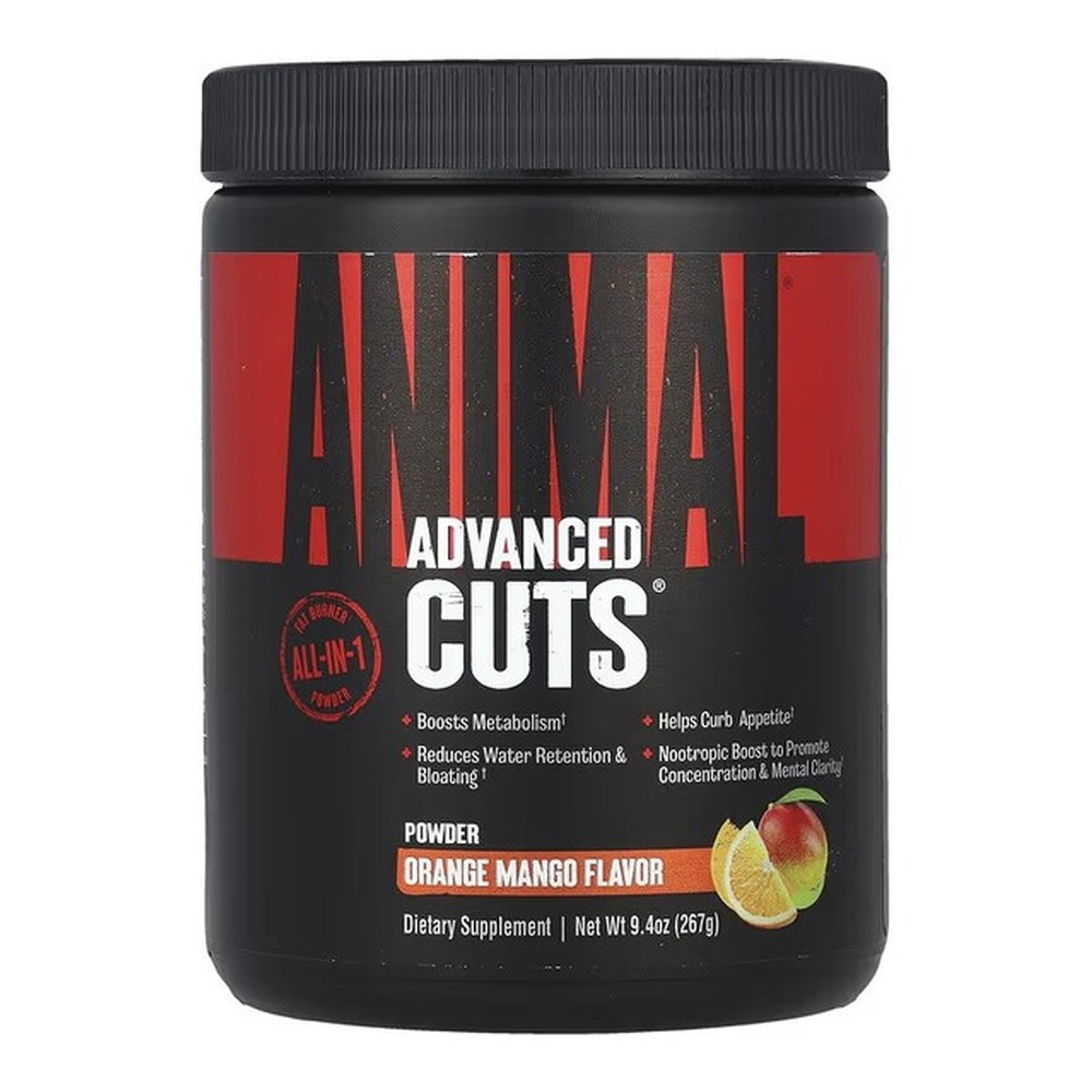 Animal Animal Cuts Orange Mango Spalacz Tłuszczu w Proszku na Wsparcie Metabolizmu 267g