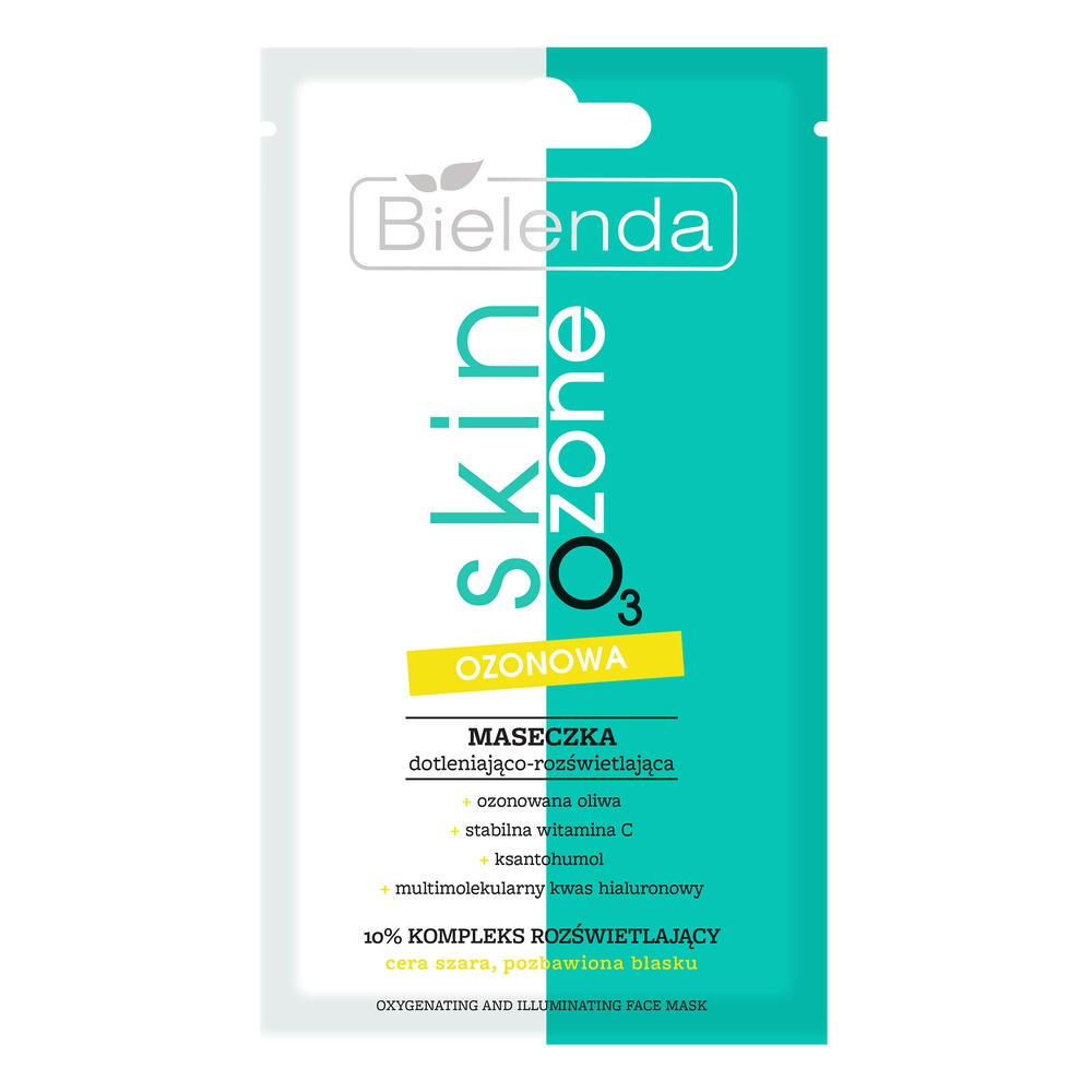 Bielenda Skin O3 Zone Ozonowa Maseczka Dotleniająco-Rozświetlająca 8g