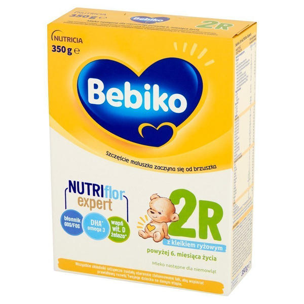 Bebiko 2R Mleko Następne z Kleikiem Ryżowym dla Niemowląt powyżej 6 Miesiąca Życia 350g Best Before 14.12.25