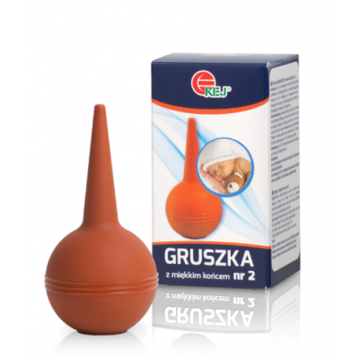 Gruszka z Miękkim Końcem do Nosa i Uszu dla Dzieci Nr 2 1 Sztuka