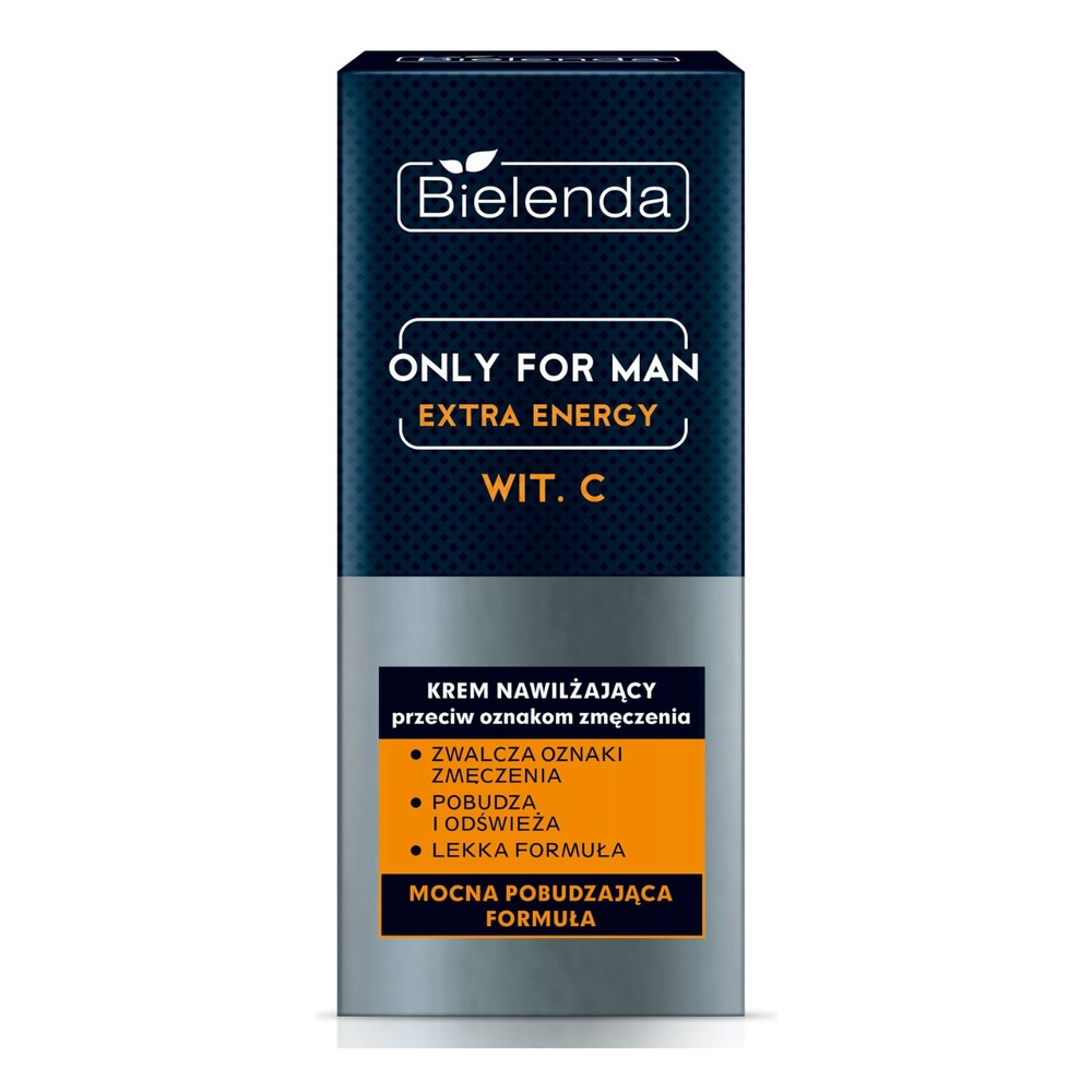 Bielenda Only for Men Extra Energy Krem Nawilżający z Witaminą C dla Mężczyzn 50ml