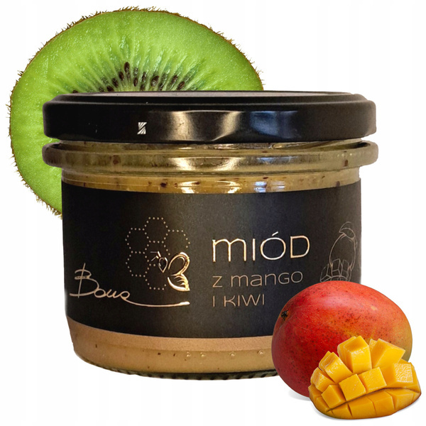 Bona Miód z Mango i Kiwi Naturalny Pyszny Smak 245g