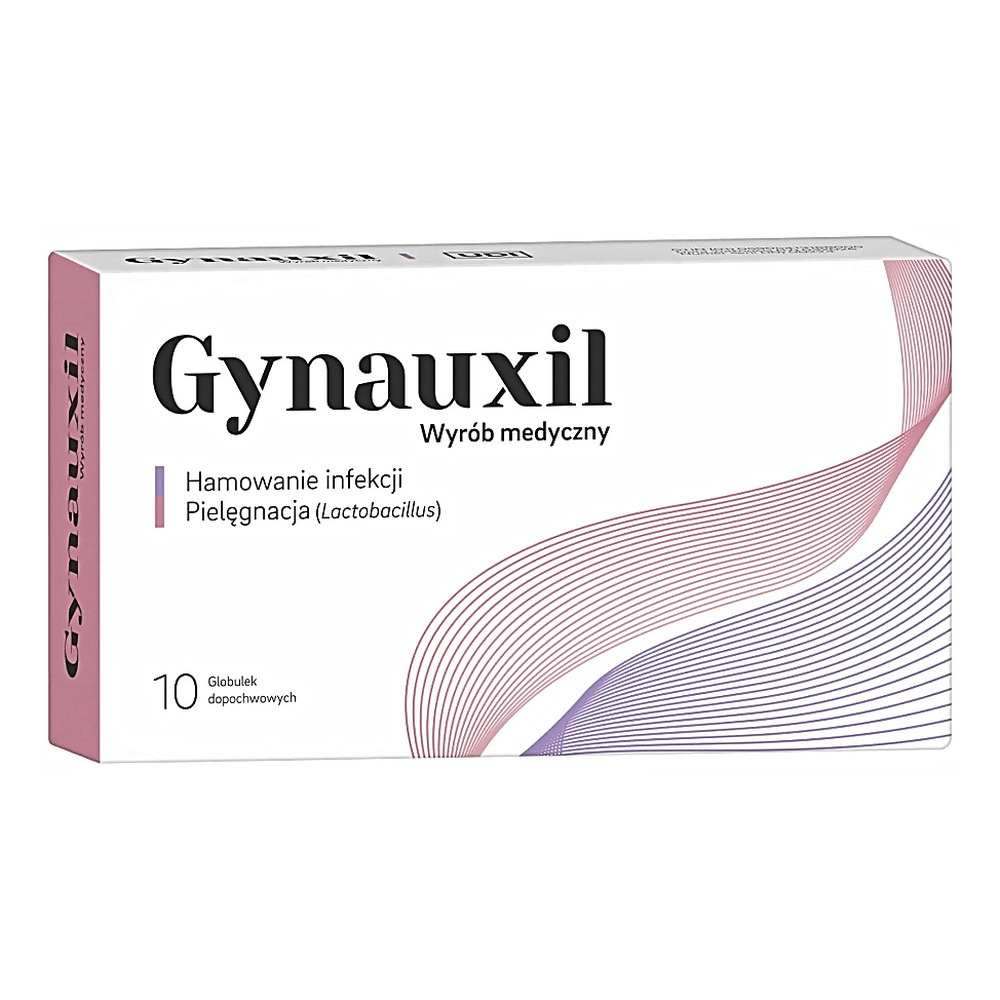 Zdrovit Gynauxil Globulki Nawilżające z Kwasem Hialuronowym 10 Sztuk