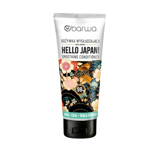 Barwa Hair Journey Hello Japan Wygładzająca Odżywka do Włosów Puszczących się 200ml