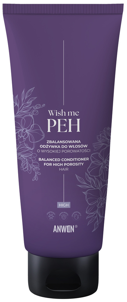 Anwen Whish me PEH Odżywka Zbalansowana dla Włosów o Wysokiej Porowatości 200ml
