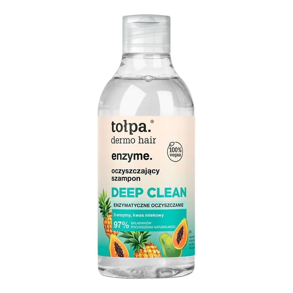 Tolpa Dermo Hair Enzymatyczny Szampon Oczyszczający do Włosów Przetłuszczających się 300ml