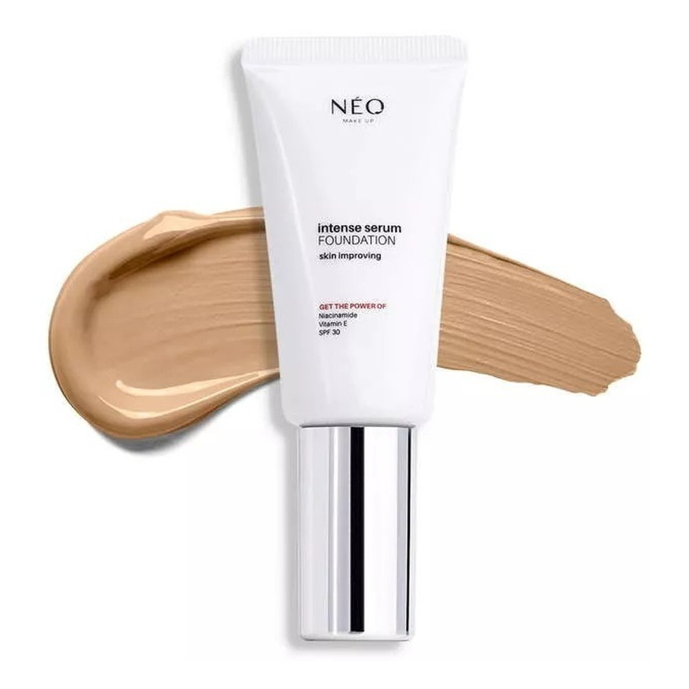 Neo Makeup Intense Serum Satynowy Podkład SPF 30 Nr 04 Sand 30ml