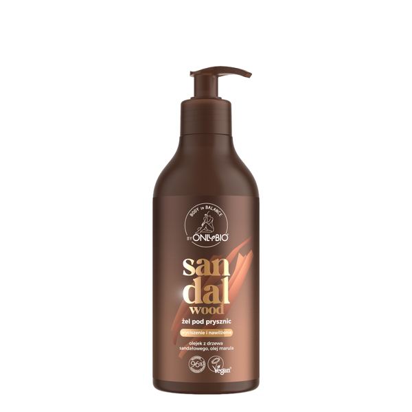 OnlyBio Body in Balance Żel pod prysznic Sandal Wood 400ml