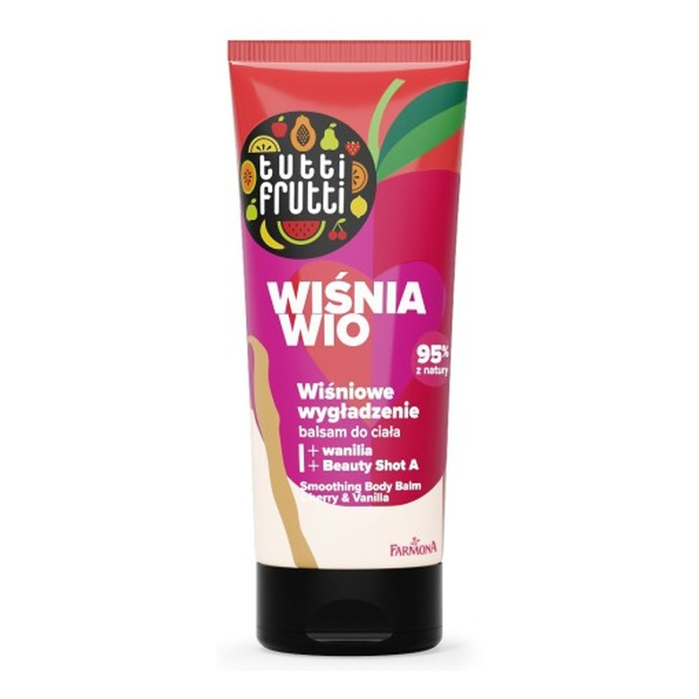 Tutti Frutti Wiśnia & Wiór Wygładzający Balsam do Ciała 200ml