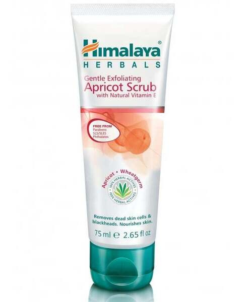 Himalaya Delikatnie Złuszczający Peeling Morelowy dla każdego Rodzaju Skóry 75ml