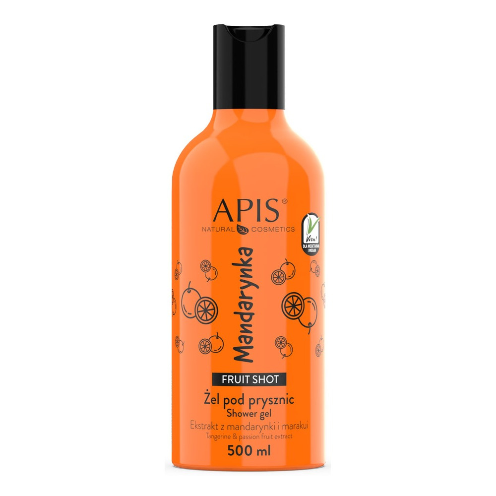 Apis Fruit Shot Żel pod Prysznic z Mandarynką 500ml