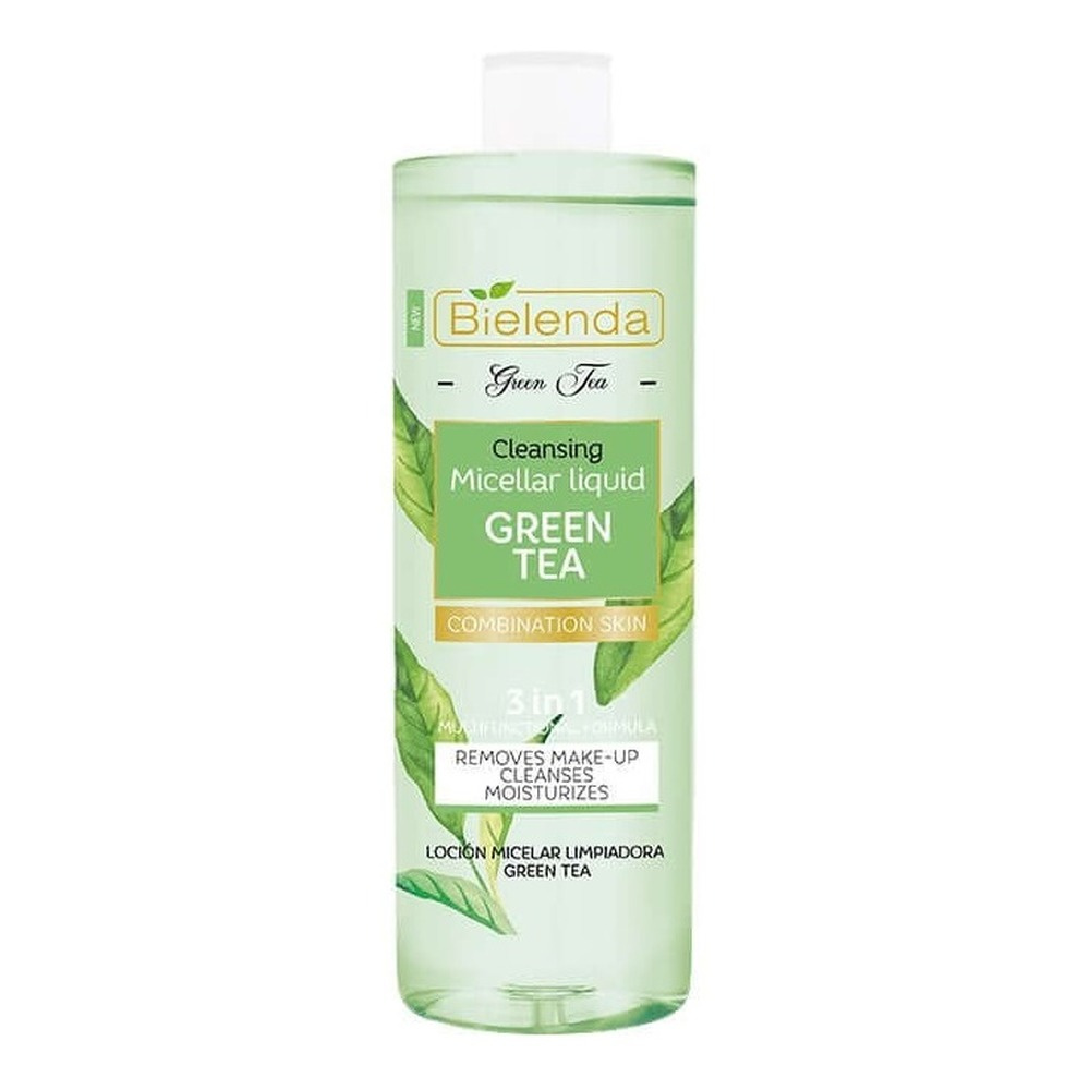 Bielenda Zielona Herbata Oczyszczający Płyn Micelarny 3w1 do Cery Mieszanej 500ml