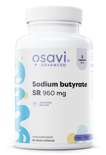 Osavi Maślan Sodu SR 960mg 60 wegańskich kapsułek