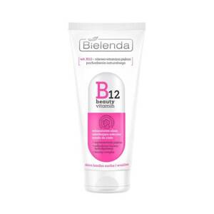 Bielenda B12 Beauty Vitamin Witaminowe Silnie Nawilżające Mleczne Masło do Ciała dla Skóry Bardzo Suchej i Wrażliwej 200ml Best Before 30.04.26