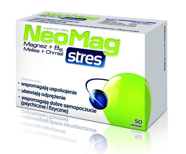 Aflofarm NeoMag Stres na Uspokojenie i Dobre Samopoczucie 50 Tabletek