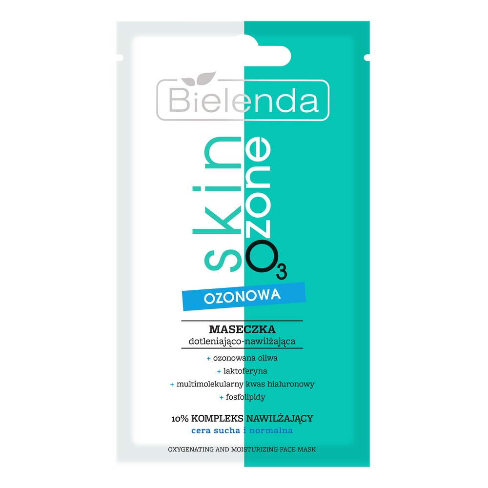 Bielenda Skin O3 Zone Dotleniająco-Nawilżająca Maseczka Ozonowa 8g