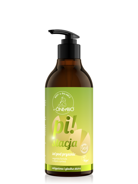 OnlyBio Body in Balance Oczyszczający Nawilżający Żel pod Prysznic Pistacja 400ml