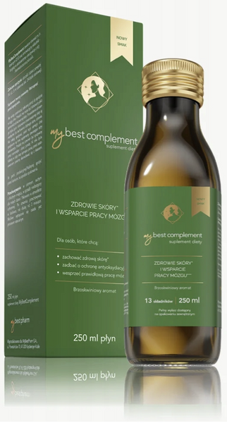 MyBestComplement Tran na Odporność Broskwiniowy 250ml