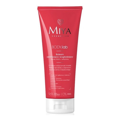 Miya BODY.lab Ujędrniająco-Wygładzający Balsam z Kwasami AHA i Witaminami 200ml