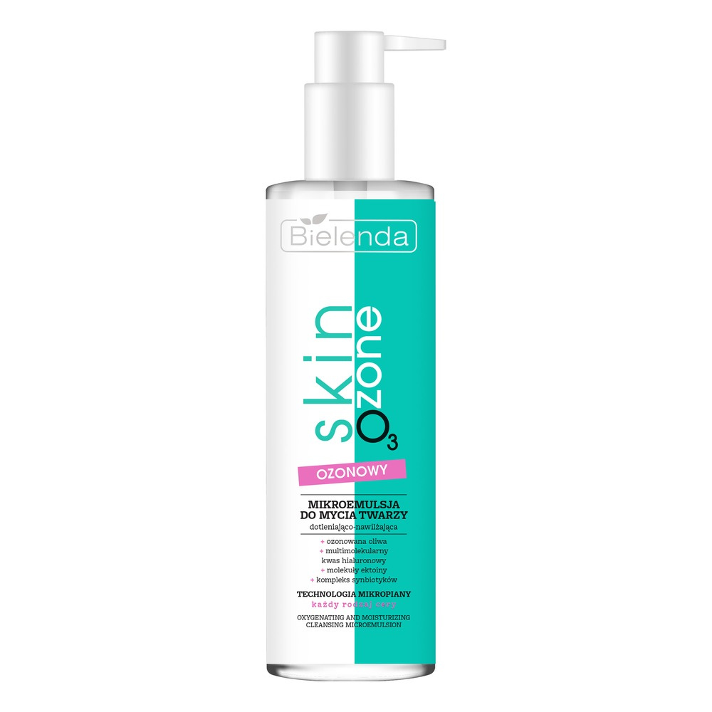 Bielenda Skin O3 Zone Dotleniająco-Nawilżająca Mikroemulsja do Mycia Twarzy 195ml