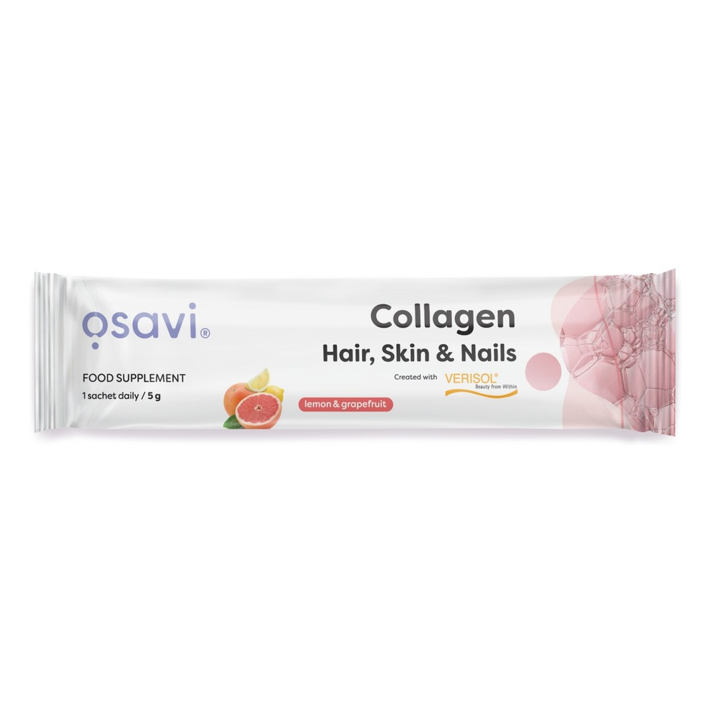 Osavi Collagen Peptides Kolagen Włosy Skóra i Paznokcie Cytryna - Grejpfrut 5g