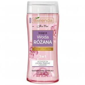 Bielenda Rose Care Kojąca Woda Różana 3w1 dla Skóry Wrażliwej 200ml