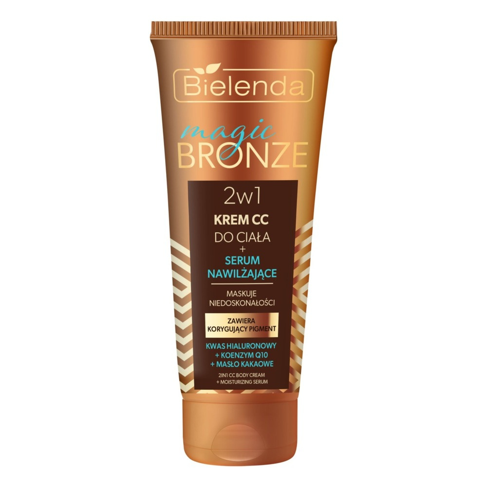 Bielenda Magic Bronze Krem CC do Ciała 2w1 i Serum Nawilżające 150ml