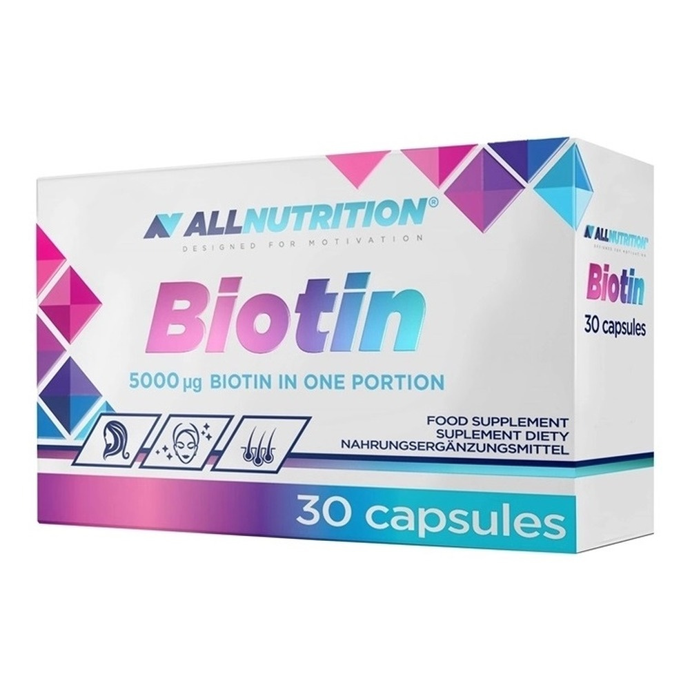 Allnutrition Biotyna 5000uq 30 Kapsułek