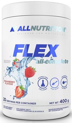 Allnutrition Flex All Complete Kolagen Hydrolizowany na Stawy Truskawka 400g