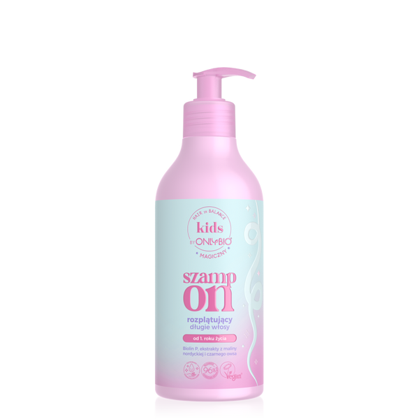 OnlyBio Hair in Balance Kids Magiczny Szampon Rozplątujący Długie Włosy 400ml