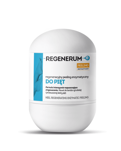 Regenerum Peeling Enzymatyczny do Suchej Skóry Pięt Roll-on 50ml