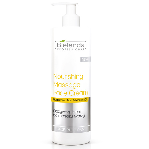 Bielenda Professional Odżywczy Krem do Masażu z Kwasem Hialuronowym 500ml