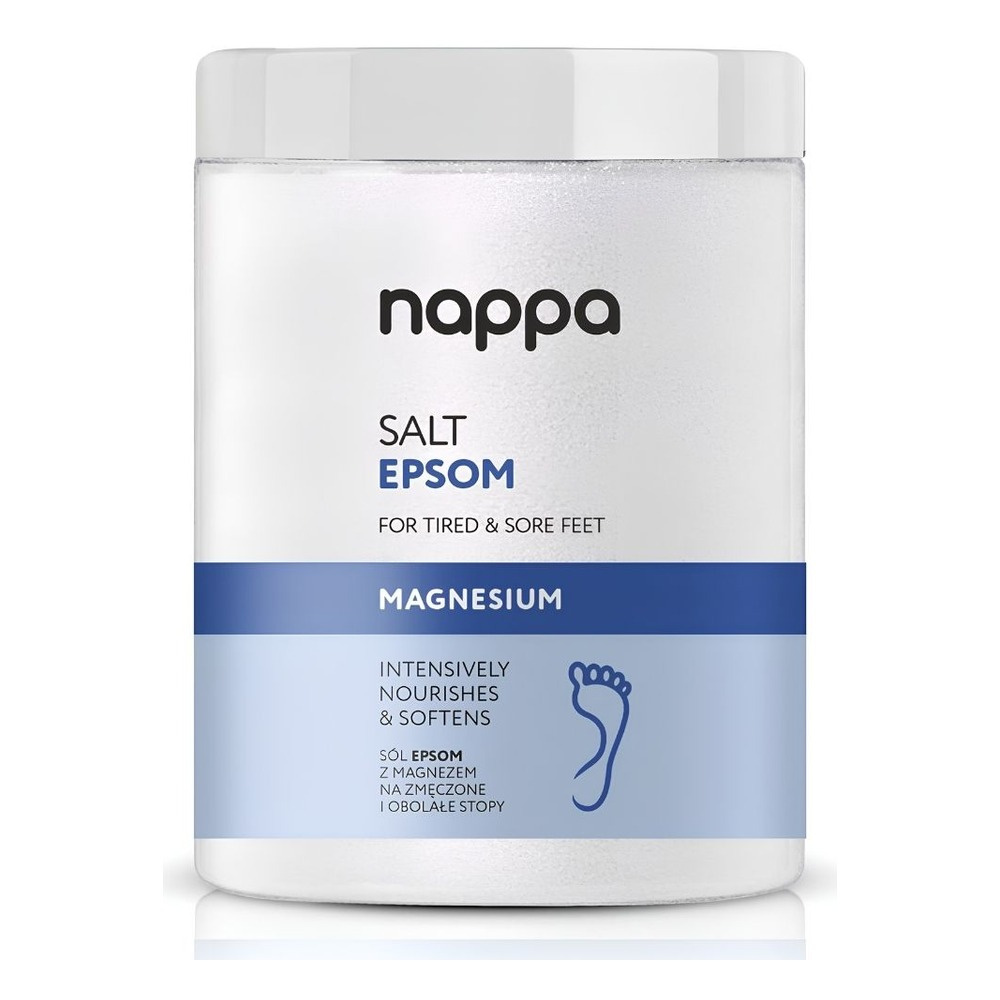 Silcare Nappa sól Epsom do zmęczonych i obolałych stóp 1000g