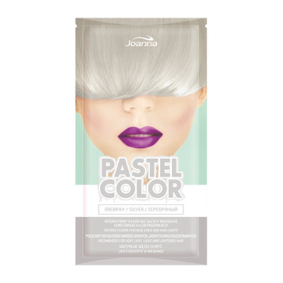 Joanna Pastel Color Szamponetka Koloryzująca Srebrny 35g