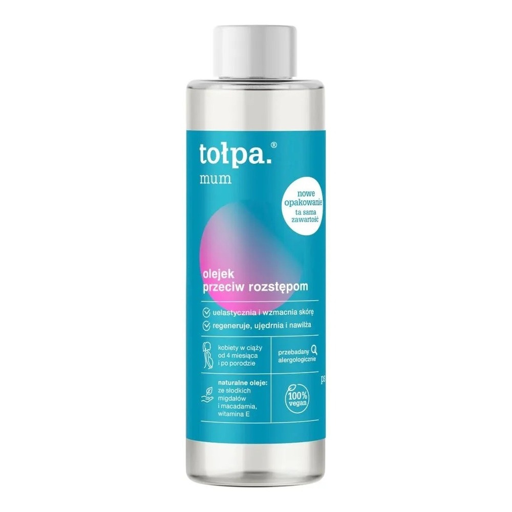 Tołpa Mum Olejek Przeciw Rozstępom dla Skóry Wrażliwej i Suchej 200ml