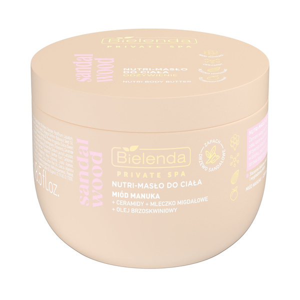 Bielenda Private Spa Odżywcze Nutri-Masło do Ciała Drzewo Sandałowe 250ml