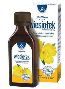 Oleofarm OleoVitum Olej z Wiesiołka Kwasy Omega 6 na Skórę i Cholesterol 100ml
