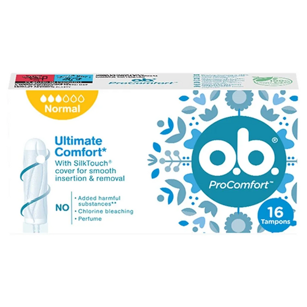 OB ProComfort Normal Tampony Higieniczne 16 Sztuk
