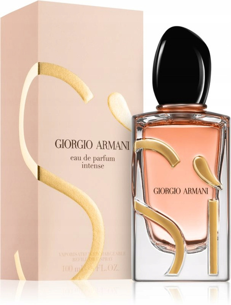Giorgio Armani SÌ Woda Perfumowana dla Kobiet Intense Refillable Spray 50ml