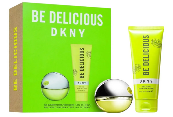 DKNY Be Delicious Gift Set Woda Perfumowana 30ml EDP Balsam do Ciała 100ml Zestaw dla Kobiet 1 Sztuka