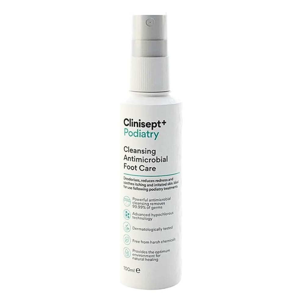 Clinisept+ Podiatry Spray Oczyszczający do Stóp 100ml