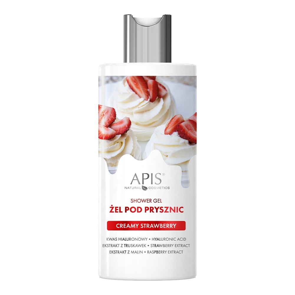 Apis Żel Pod Prysznic Strawberry Cream 300ml