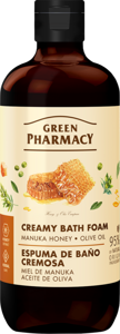 Green Pharmacy Kremowa Nawilżająca Pianka do Kąpieli Miód Manuka i Oliwa z Oliwek 500ml