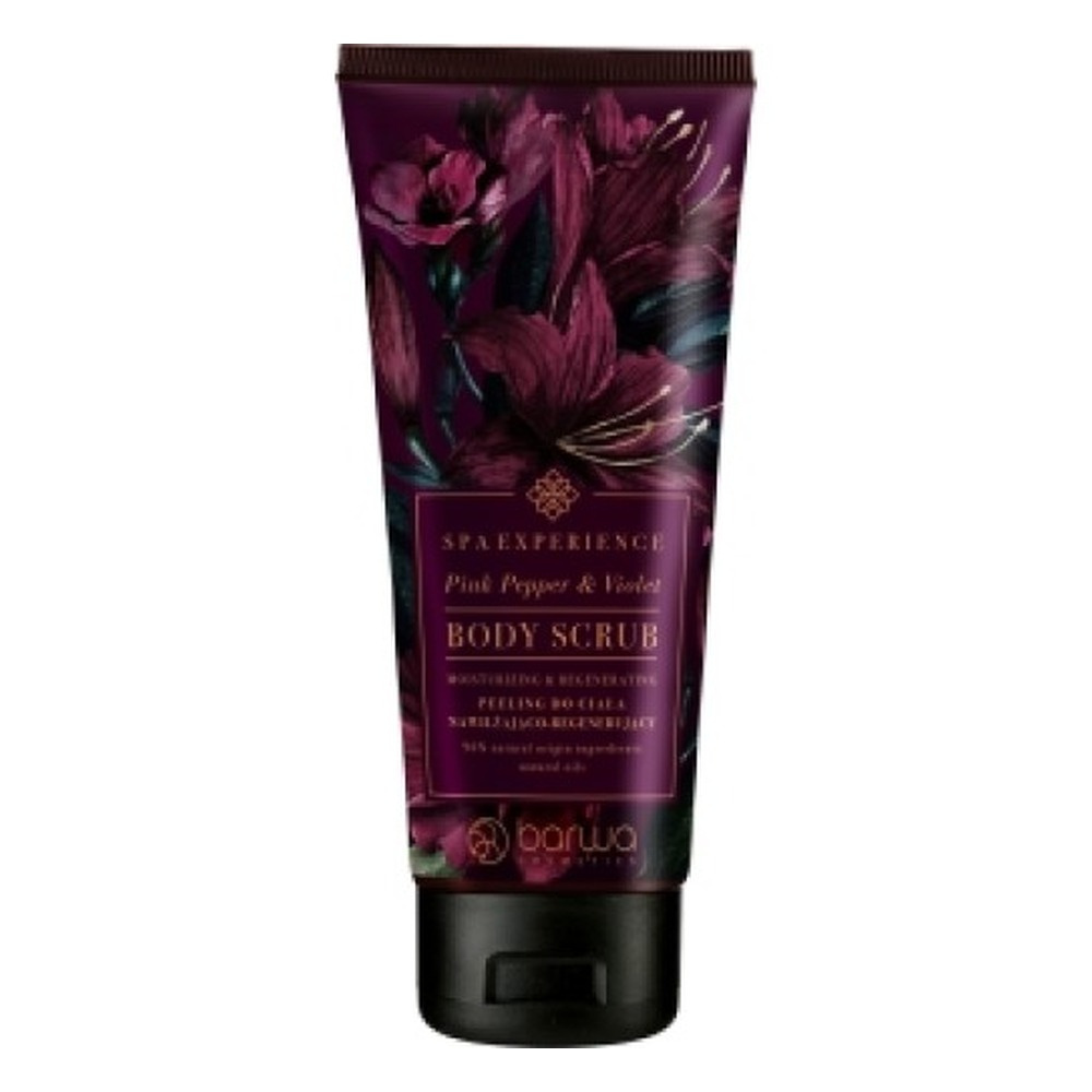 Barwa Spa Experience Nawilżająco-Regenerujący Peeling do Ciała Pink Pepper i Violet 180ml